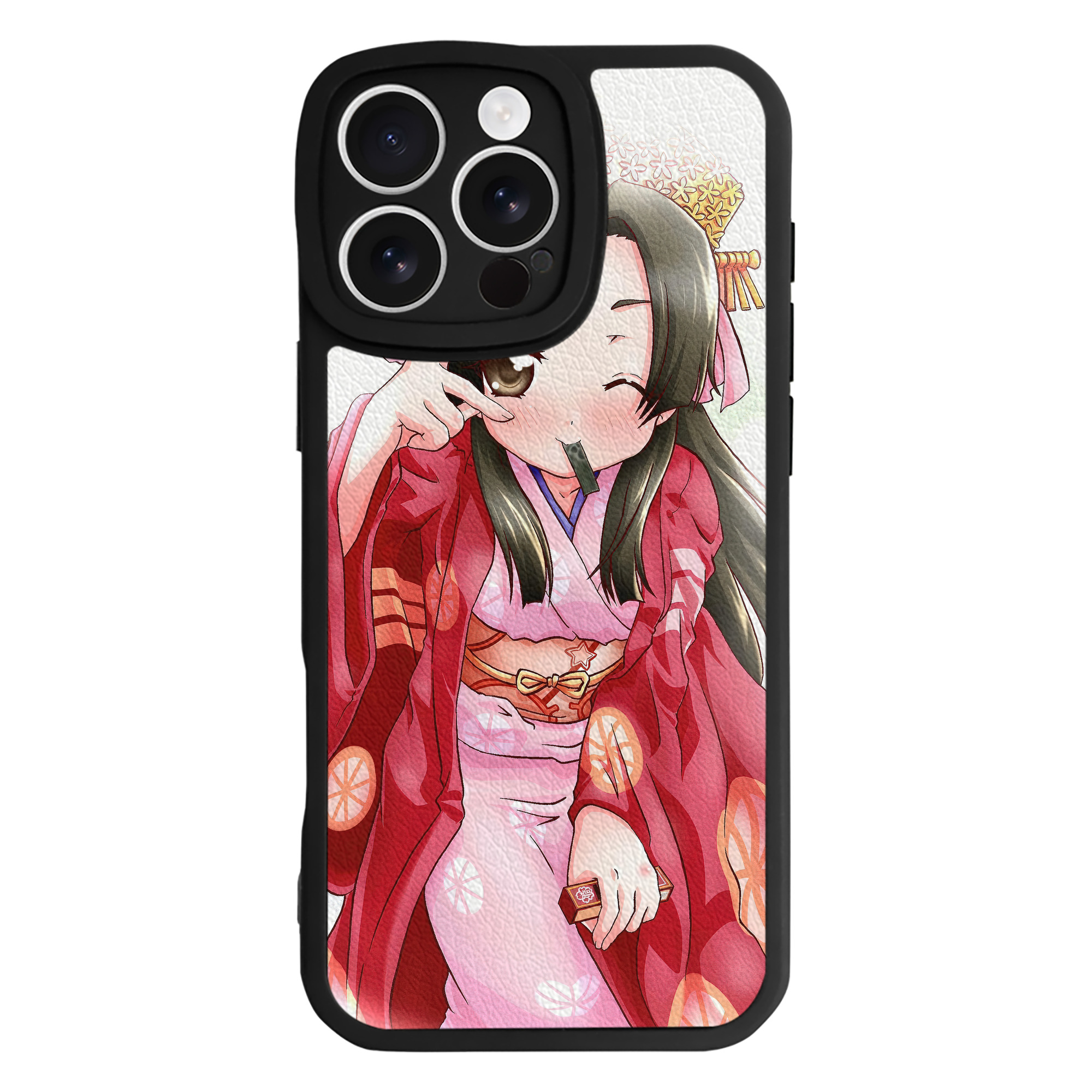 （画像用） ぎんたま 坂田銀時（さかたぎんとき） 神楽 志村新八（しむら しんぱち） GINTAMA Sakata Gintoki Kagura Shimura Shinpachi 【iPhone 16シリーズ対応】シリコンスマホケース（レザー調） 材質：シリコン